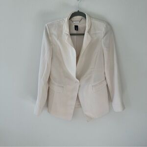 White House Black Market Ivory Blazer